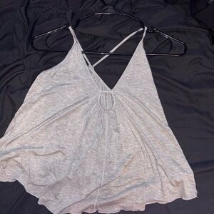 Gray Women's Top